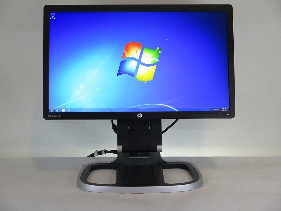 HP e231 [STT111] 23" Display on Integrated Work Center Stand V. LH526AA N9