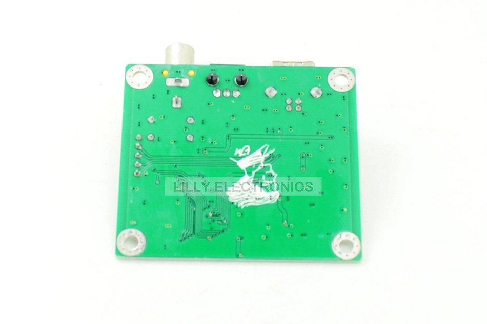Hi-Fi CM6631A 192KHZ to Coaxial Optical SPDIF Convertor DAC Board 24bit USB 2.0 N3