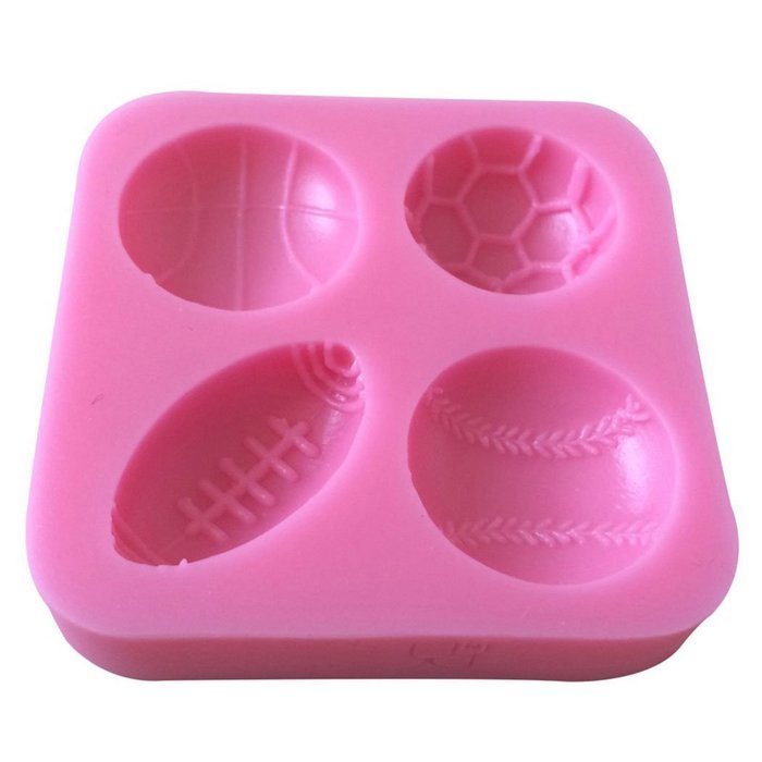 4 Strings Of Pearl Fondant Sugar Paste Bead Mold Clay Chocolate Mould Cake Decorating Tools Yihuily N25