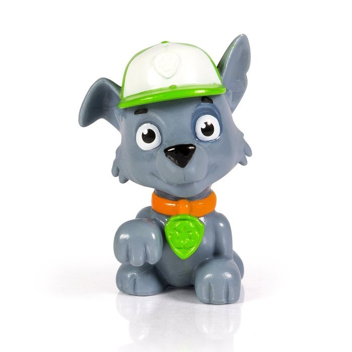 Nickelodeon Paw Patrol Mini Figurine/Cake Toppers ~ set of 6 Rocky, Zuma, Skye, Rubble, Marshall & Chase N3