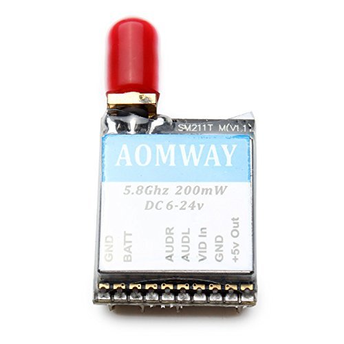 AOMWAY FPV 5.8Ghz 200mW 32CH Wireless AV Transmitter Module N9