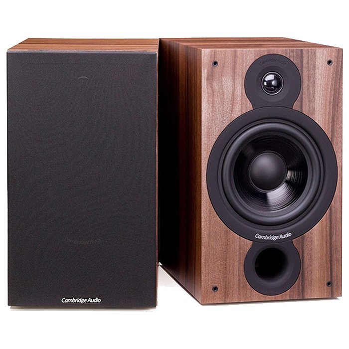 Cambridge Audio - SX-60 - Stand Mount Speakers - Dark Walnut (Pair) N2