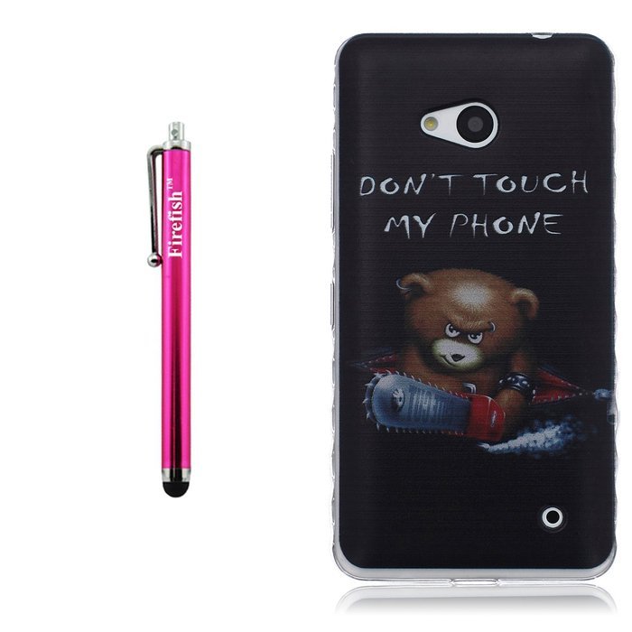 Huawei P8 Lite Case, Firefish Durable Soft TPU Back Case [Soft-Flex] Drop Protection Scratch-Resistant Cover Skin... N15