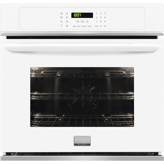 Frigidaire FGEW3065PWGallery 30" White Electric Single Wall Oven - Convection