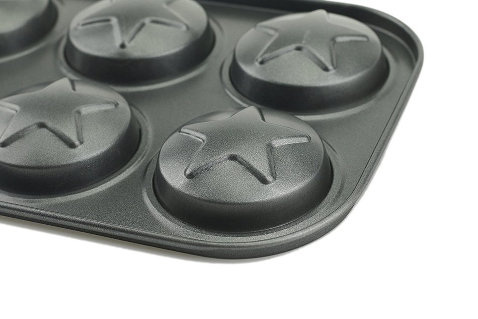 Excelity Nonstick Bakeware 6-Cup Muffin Pans N5