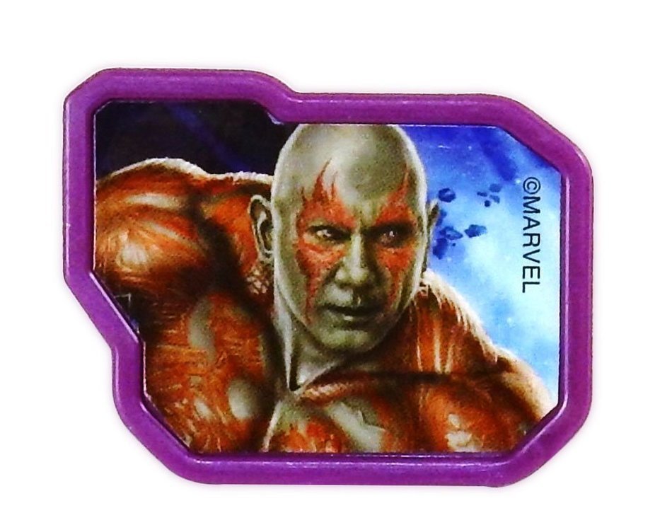 Marvel Guardians of the Galaxy Rings, 12 Pk Cupcake Toppers, 6 Assorted Designs. N6