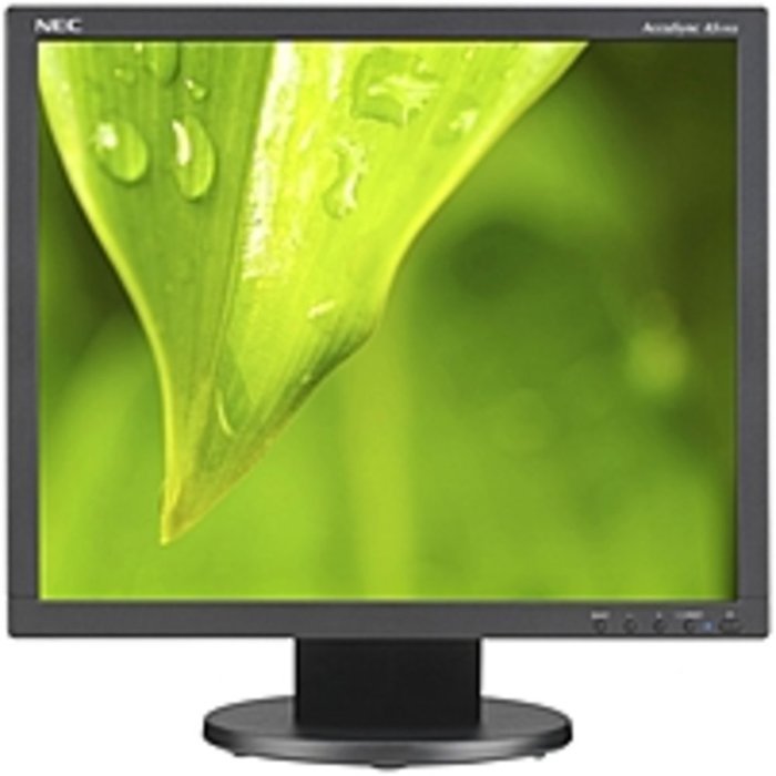NEC Monitor AccuSync AS193I-BK 19 LED LCD Monitor - 5:4 - 14 ms - Adjustable Monitor Angle...