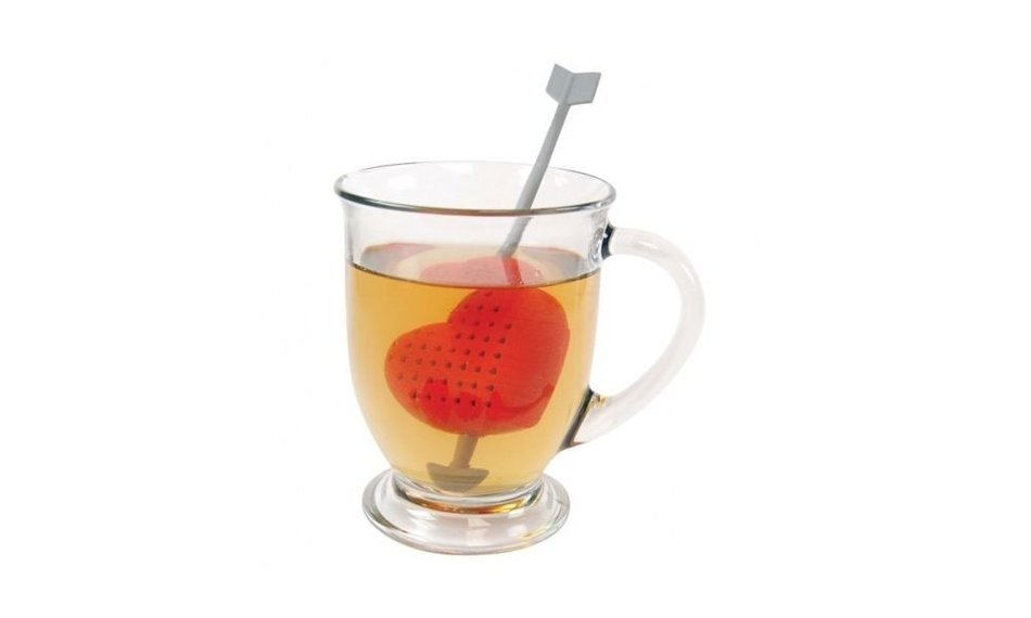 Etcbuys&reg;-Silicone Heart-Shaped Tea Strainer Tea Infuser Bag Tea Package Tea Filter Kitchen Tools (Heart-Shaped... N3