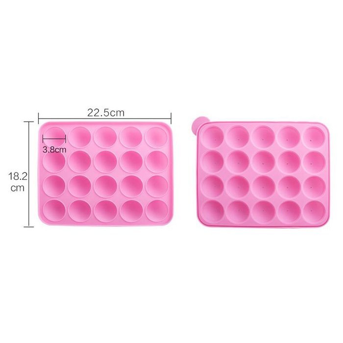 Kamlife KT 15-Cavity Flower Cake Chocolate Pan Candy Silicone Baking Mold Tray&pound;&uml;15-Cavity Flower&pound;&copy; N8