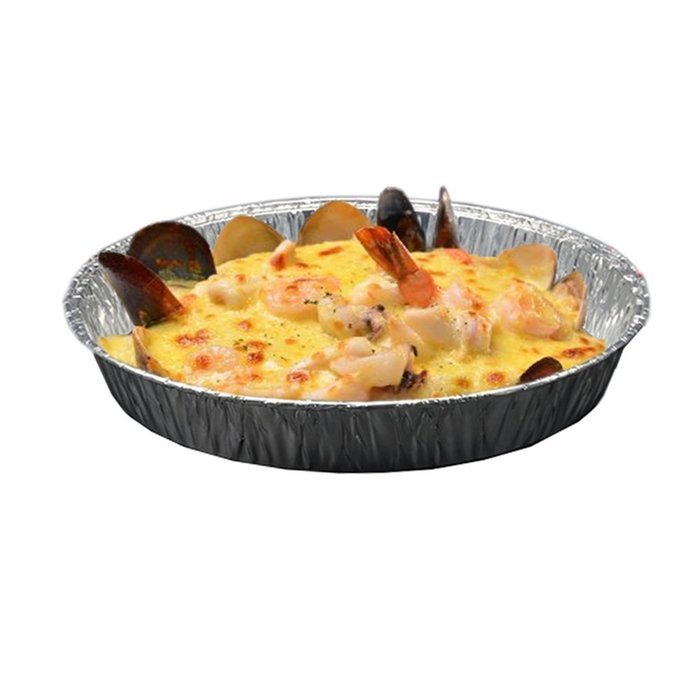 LoveS 30 Pcs Disposable Aluminum Foil Pans, 20Pcs 5" and 10Pcs 9" Disposable Pie Pan Foil Pan, 30Pcs Disposable...