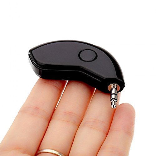 Generic BTS-70 Mini 3.5mm Aux Bluetooth Stereo Audio Receiver Adapter Car Kit Hands-free for iPhone Smartphone N4