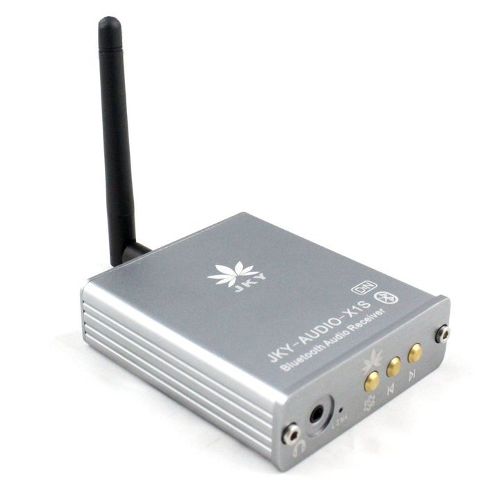 JKY Hifi 4.0 Bluetooth Music Receiver Aptx Wireless Audio Adapter With 3.5mm Aux Output - X1S N7