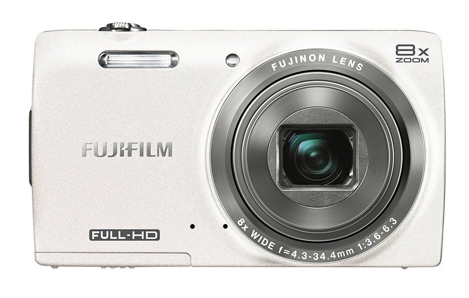 FUJIFILM Digital Camera JZ700WH (White) 1/2.3-inch 14MP CCD 8x Optical Zoom F FX-JZ700WH - International Version N3