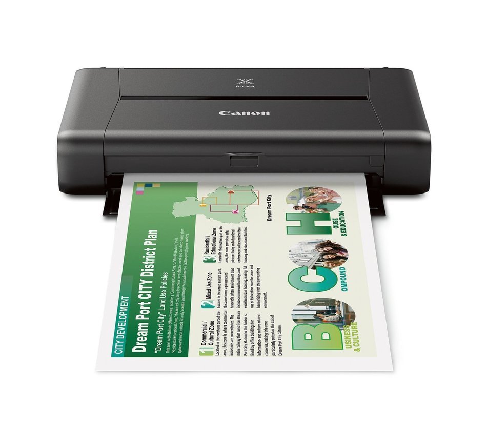 CANON PIXMA iP110 Wireless Mobile Printer With Airprint(TM) And Cloud Compatible N6