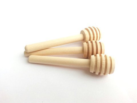 200 (3 1/4") Mini Honey Dippers - For 1oz-3oz Size Jars