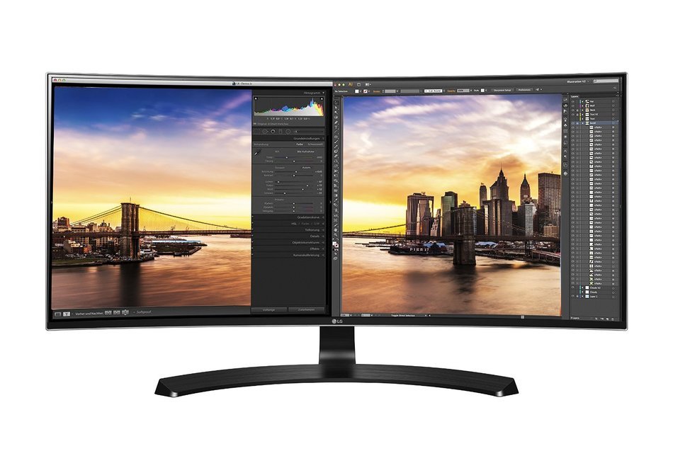 LG 34UC88-B 34-Inch 21:9 Curved UltraWide QHD IPS Monitor with USB Quick Charge N11