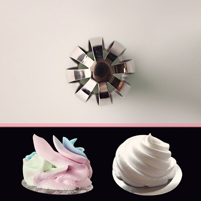 Russian Flower Icing Piping Nozzle Tip Pastry Cake Baking Tool DIY #3 N2