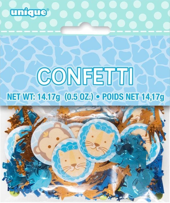 Blue Safari First Birthday Cupcake Kit for 24 N33