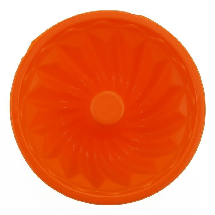 Wenwins silicone bundt pan 3pcs (orange) N3