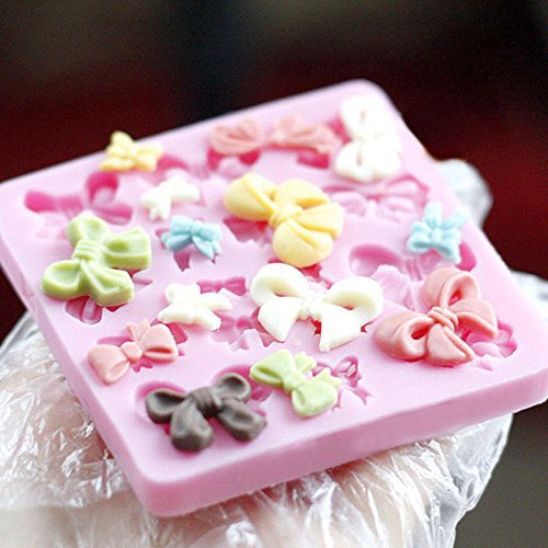 Generic Silicone Sugarcraft Chocolate Mould Cake Decorating Bow Mold