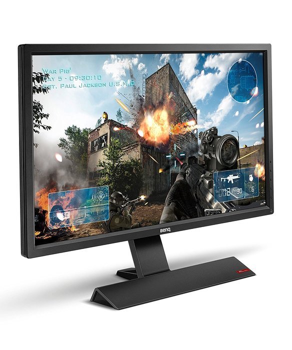 BenQ 24-Inch Gaming Monitor - LED 1080p HD Monitor - 1ms Response Time for Ultra Fast Console... N36