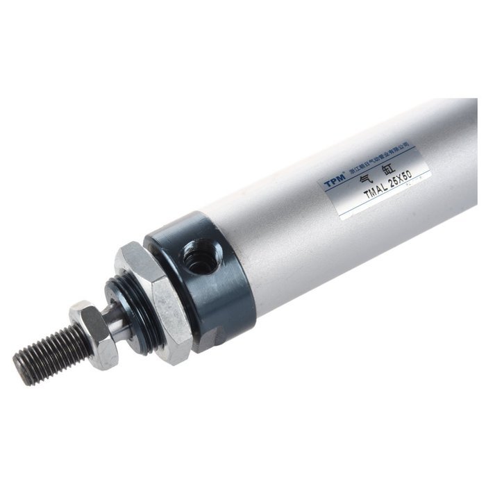 Pneumatic Cylinder - TOOGOO(R) Double Action Single Rod Pneumatic Cylinder MAL 25 x 50 N5