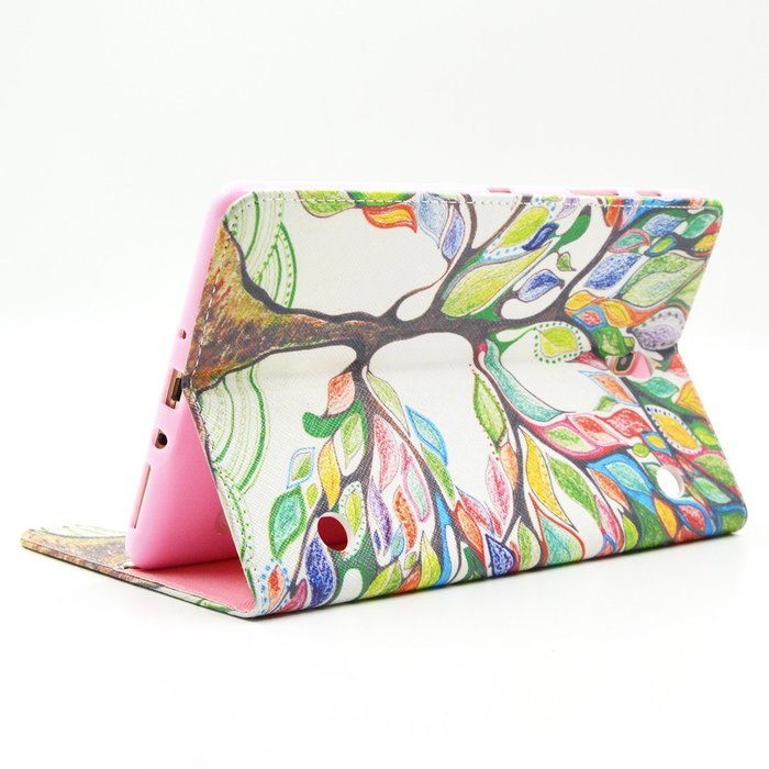 Tab 4 7.0 Case, Firefish Damage Resistance Case Premium PU Leather Wallet Card Slots Kickstand Feature Case for... N24