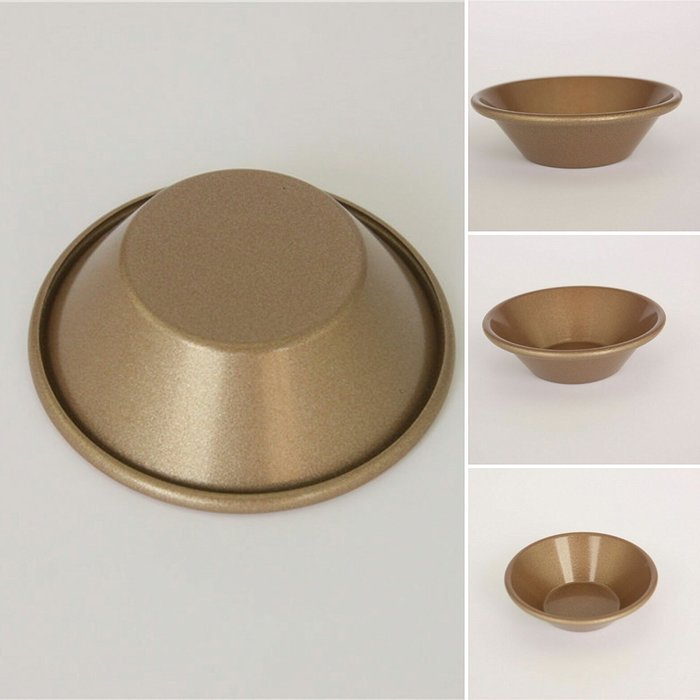 Pans & Kitchen Pack of 12 Mini Pie Muffin Cupcakes Pan - 12 Eat Tart Mold NonStick Champagne Bakeware