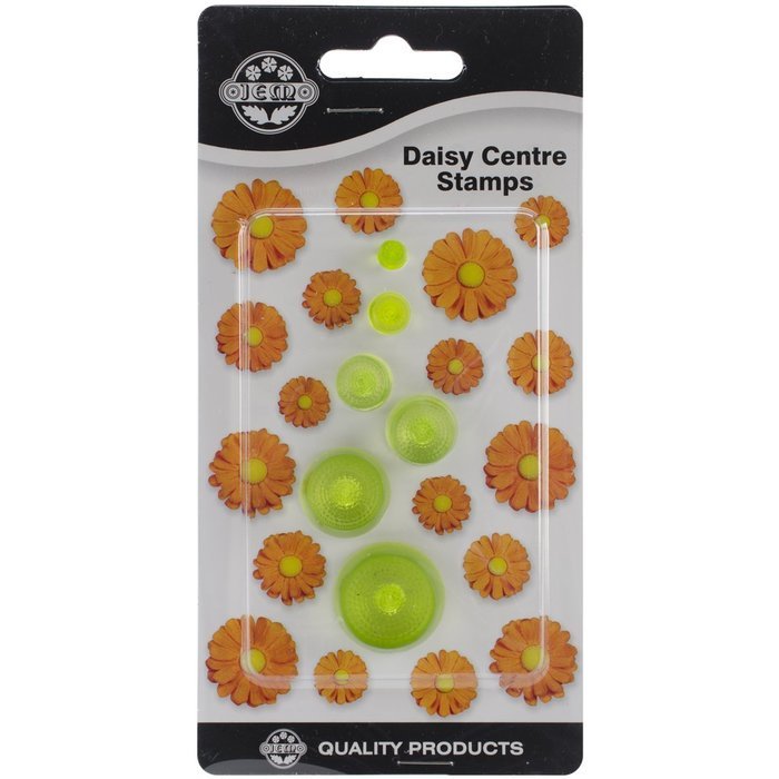 PME 6-Piece Plastic Cutter Set, Daisy Centers