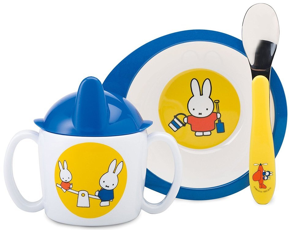 Rosti Mepal Set B&eacute;b&eacute; - Miffy en route - 3 pi&egrave;ces