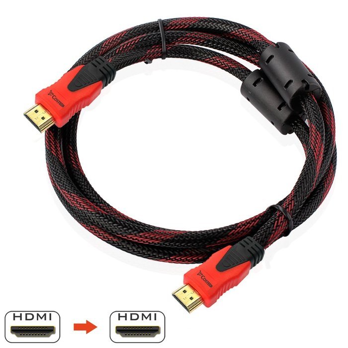 HDMI Male to Male Cable 5 Feet 3 Pack, Costech Gold-Plated Active HD 1080P 3D Ready 1.4V TV AV HDTV Video hemp... N3