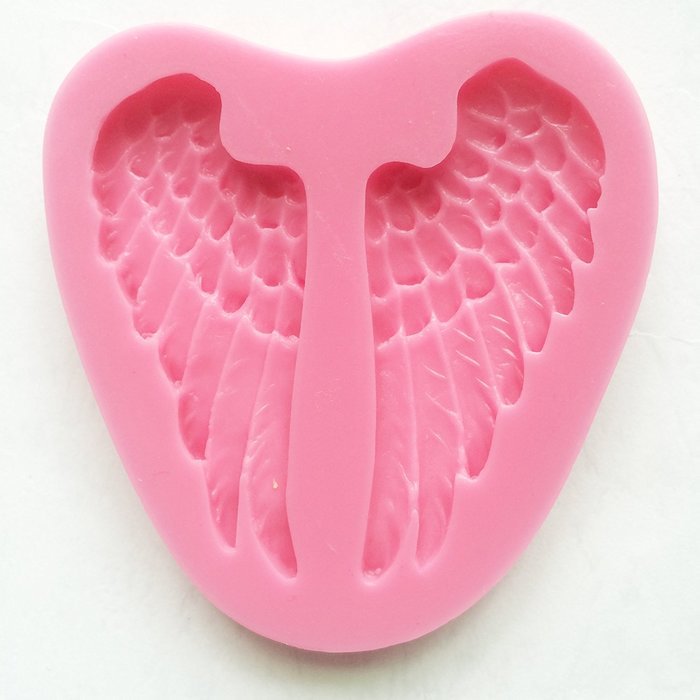 WINGS wing Silicone Mould candy mold for cake / cupcake decorating, Sugarcraft Food Grade Icing lace Mould, non...