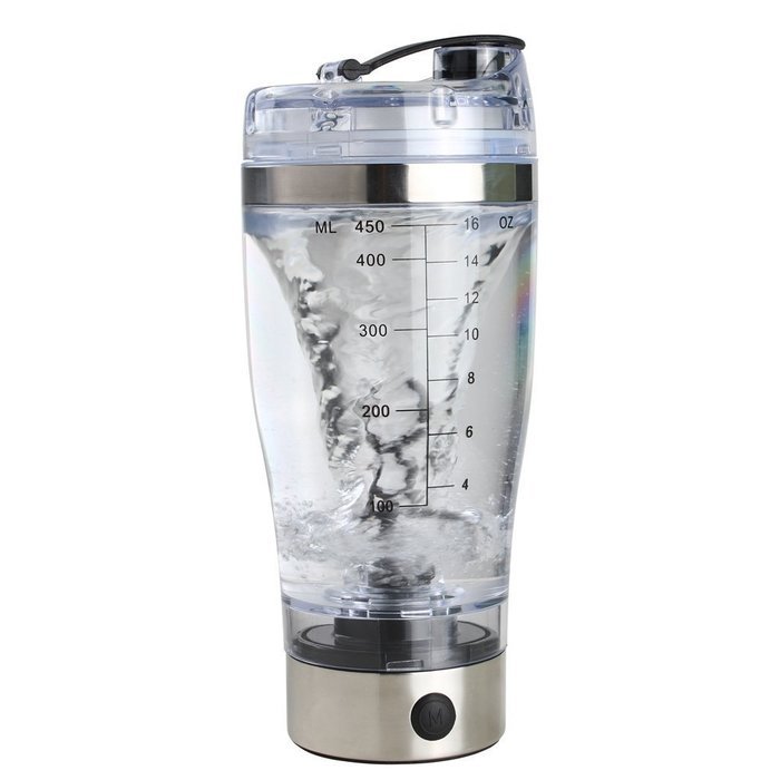 TOPCHANCES Electric Protein Shaker Cup /Detachable Electric Motor Mixer - 450ml Stirring Cup N2