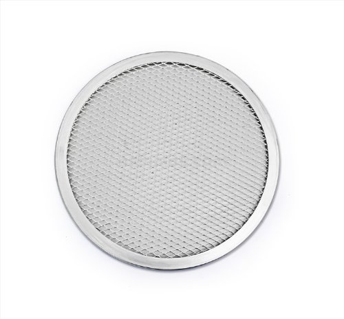 New Star 50998 Commercial Grade Seamless Aluminum Pizza Screen, 20-Inch, Set of 6