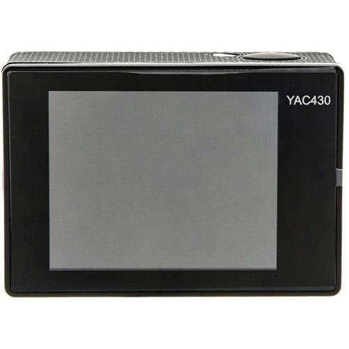 Yashica YAC-430 4K UHD Action Camera with Wi-Fi, 170 Degree Lens, Silver