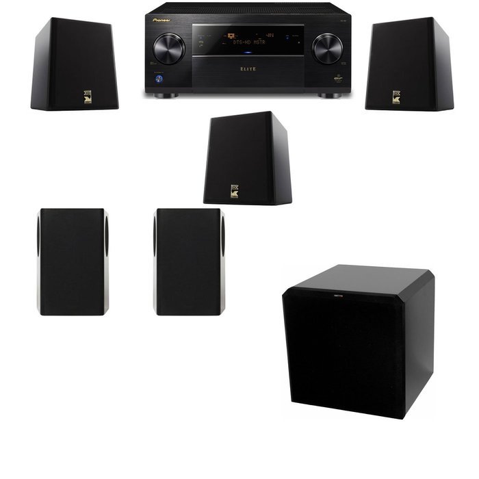 M&K Sound S150II Loudspeaker 5.1 HRS12 Pioneer Elite SC-89