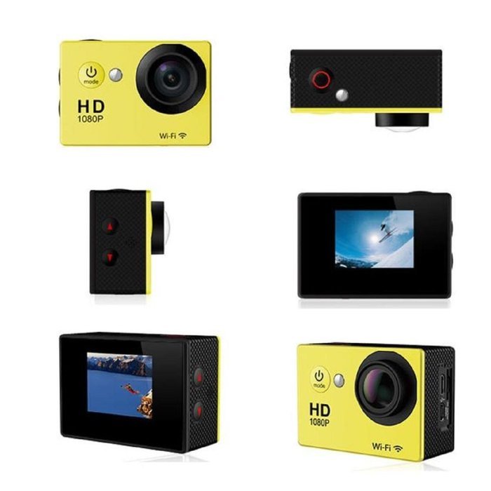 Kingfansion W9 2.0 Inch WiFi Ultra HD 4K Sport Action Camera Waterproof N10