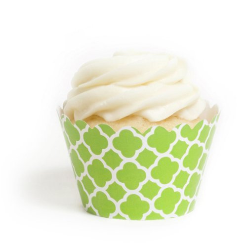 Dress My Cupcake Lavender Spanish Tile Cupcake Wrappers, Set of 12 N9