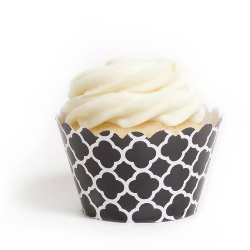 Dress My Cupcake Lavender Spanish Tile Cupcake Wrappers, Set of 12 N12