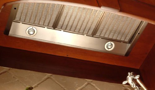 Built-In Collection 29" Inca HC Hood Insert 600 CFM Internal Blower 6" Round Ducting Convertible Ventilation Dishwasher...