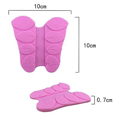 Sher Leaves Type Candy Fondant Cake Molds For The Kitchen Baking Molds 10100.7cm