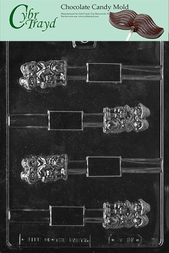 Cybrtrayd T037 Thanksgiving Pretzel Pop Life of the Party Chocolate Candy Mold with Exclusive Cybrtrayd Copyrighted...