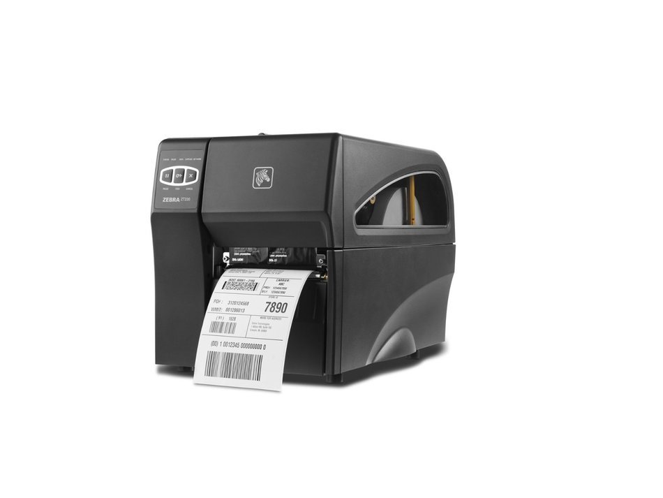 Zebra ZT220 Thermal Transfer Barcode Label Printer (P/N ZT22042-T01000FZ)
