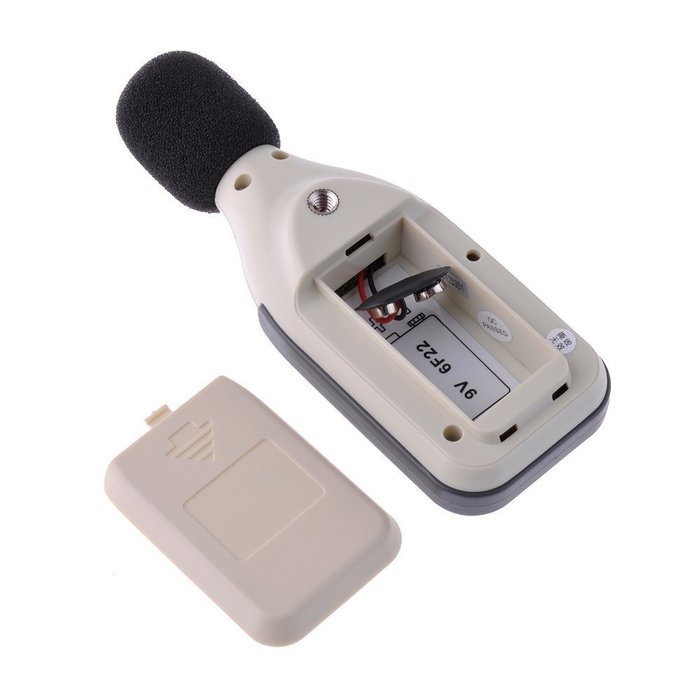 RioRand Digital Sound Noise Level Meter Handheld Measure Decibel Logger Pressure Tester