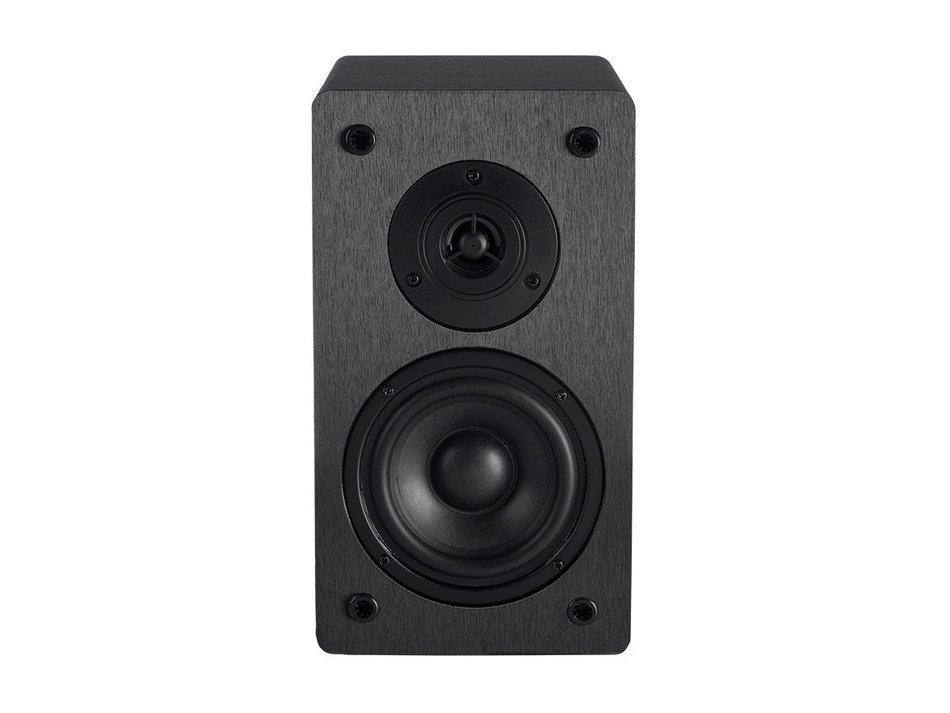 Monoprice Select 4-Inch 2-Way Bookshelf Speakers (Pair), Black Finish