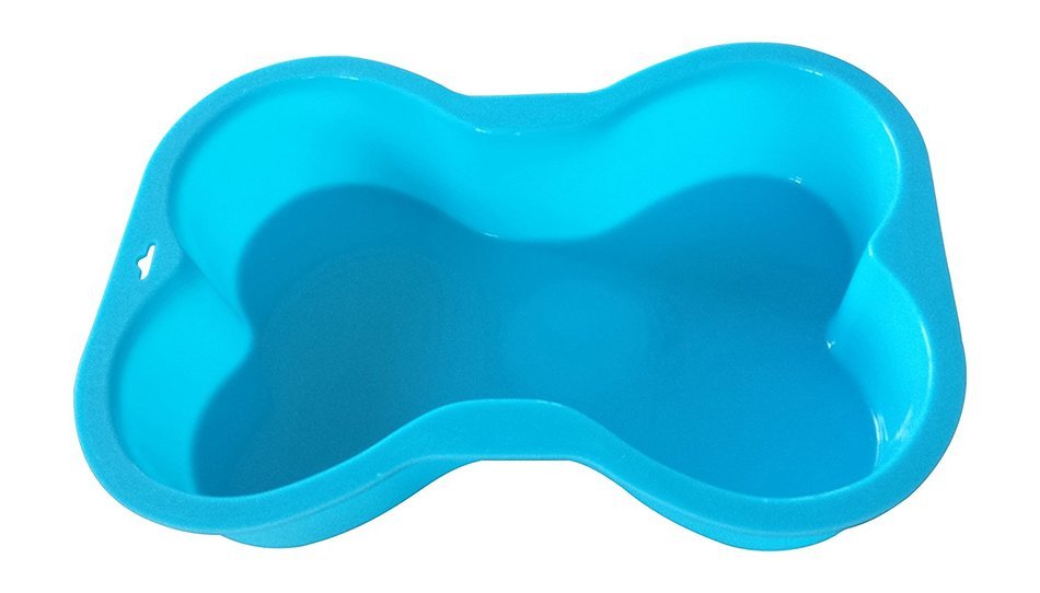 Dogs Birthday Cake Pan Novelty Silicone Bone Shape Mold for Pups Celebration Party PLUS Bonus Recipe Ebook! N2
