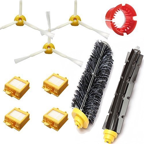Smartide Kit for Irobot Roomba 700 760 770 780 790 Series Vacuum Cleaner Kit - Includes 4pcs Hepa Filter, 3pcs...