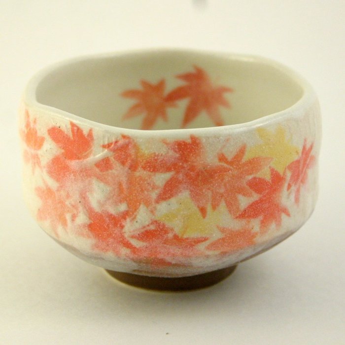 Japanese Matcha Bowl (Chawan) / Cute Size / Japanese Maple N3