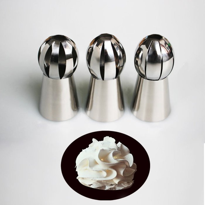 Russian Flower Icing Piping Nozzle Tip Pastry Cake Baking Tool DIY #3 N5