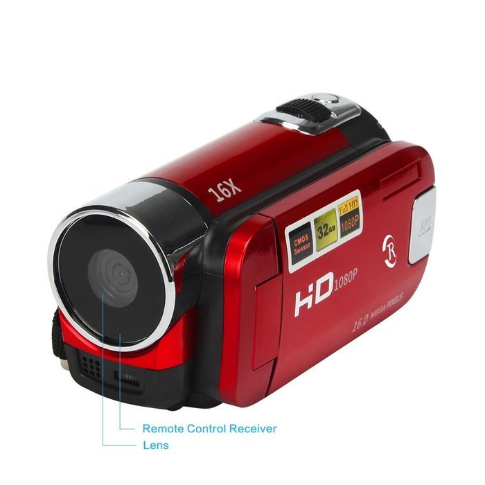 Camera Camcorders, Lary intel HD 1080P 16M 16X Digital Zoom Video Camcorder Camera DV 2.7 Inches TFT LCD Screen... N2